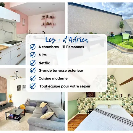 Dom wakacyjny Maison Design 11 Pers -terrasse -netflix -confort